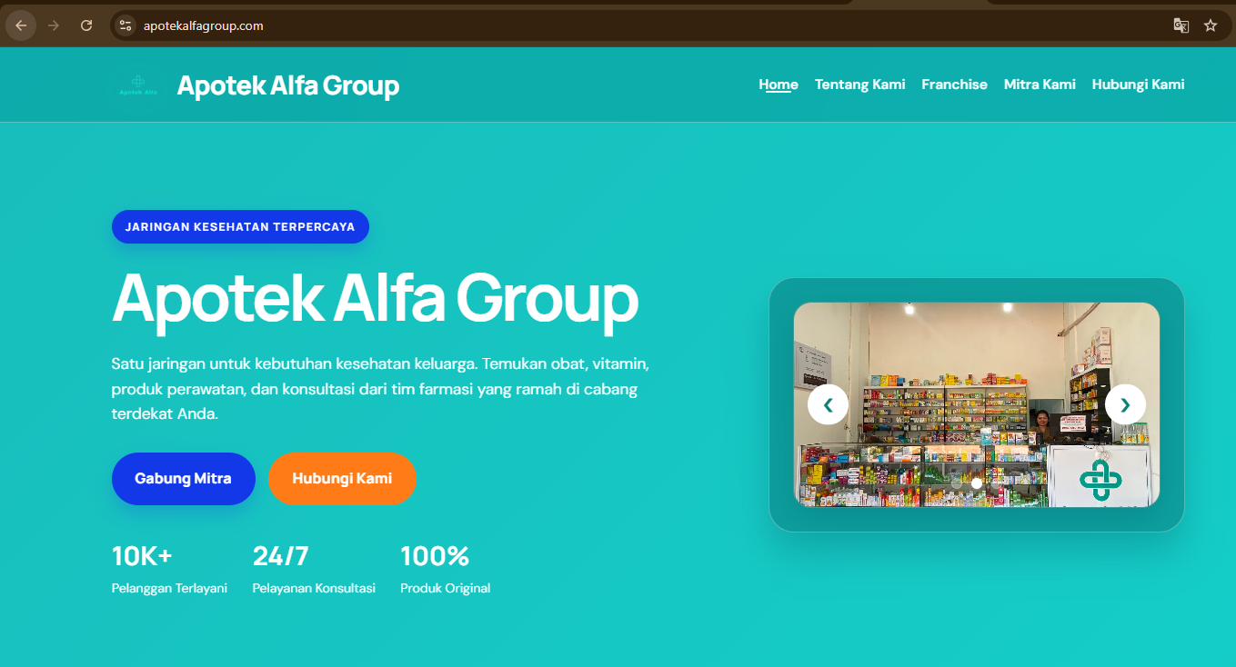 Media ulasan dari Apotek Alfa Group